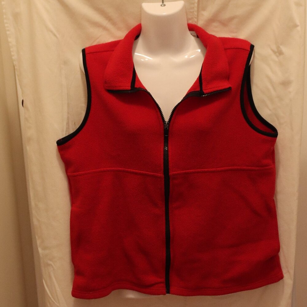 San Michelle Bay Fleece Women's Vest Size M
